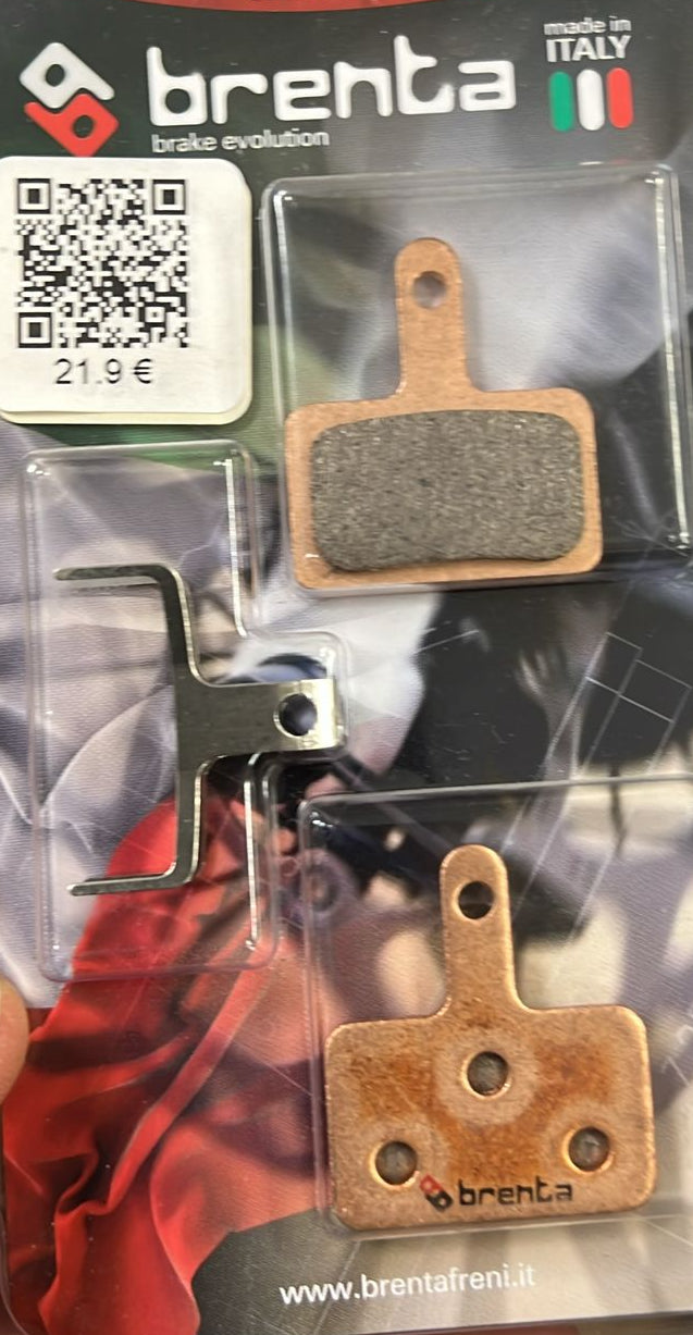 Pastiglie freno sinterizzate Brenta 409 per Shimano/TRP/Tektro