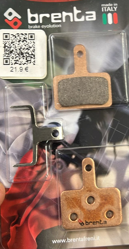 Pastiglie freno sinterizzate Brenta 409 per Shimano/TRP/Tektro