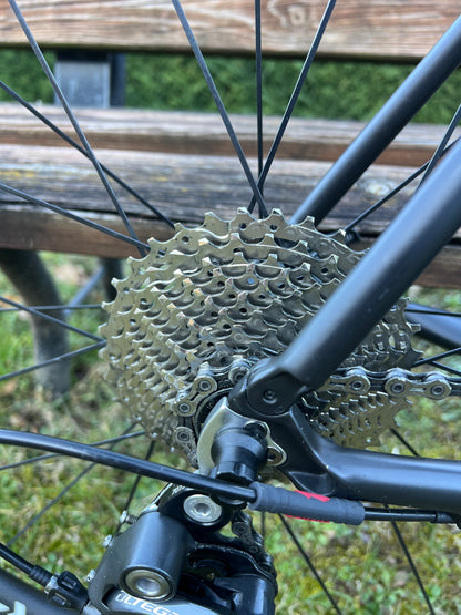 Bici da corsa NERA - telaio monoscocca in carbonio - Shimano Ultegra 11V tg 58