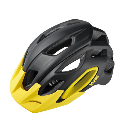 Casco mountain bike WAG OAK nero giallo L