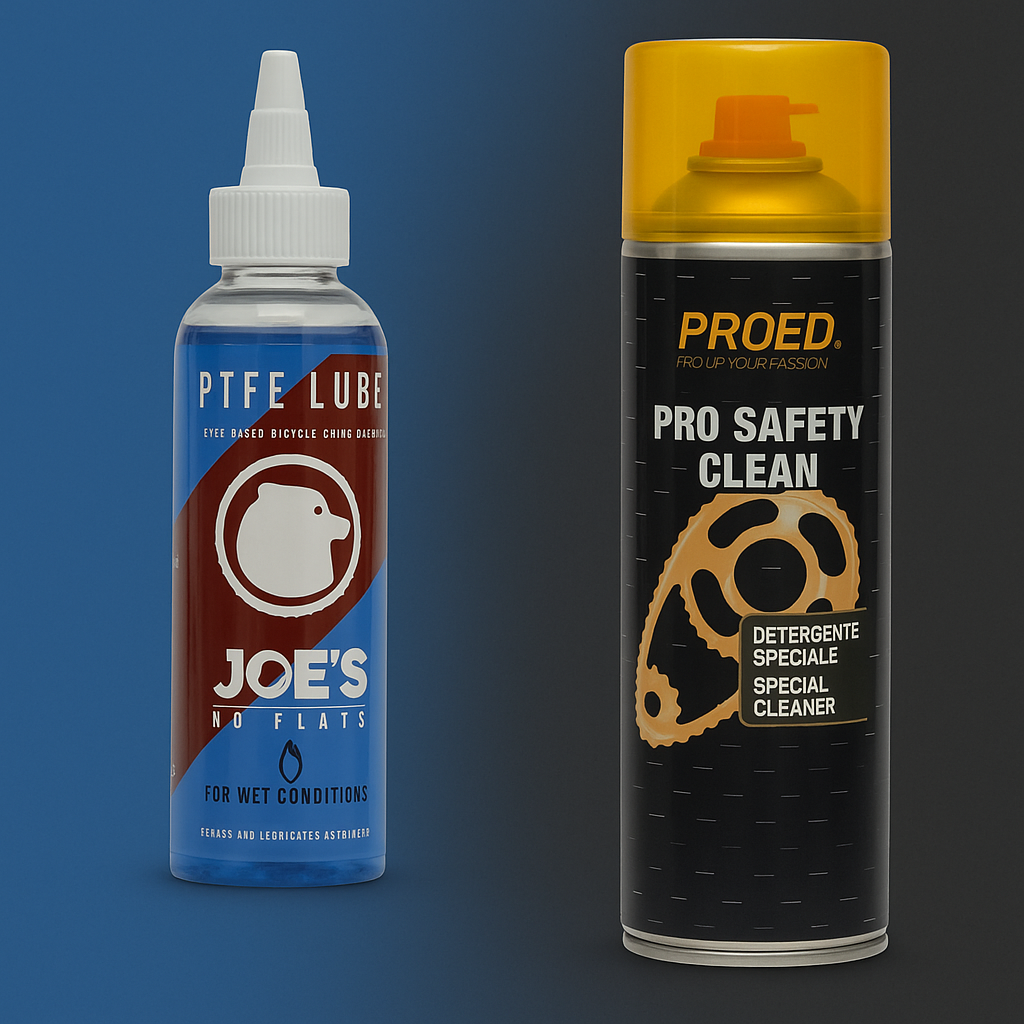 Kit detergente + lubrificante PTFE per catene