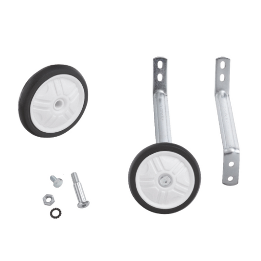 Stabilizzatori/rotelle per bici bambini da 10" a 18"