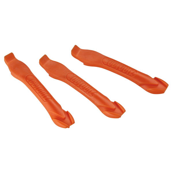 Kit 3 leve smontaggio copertoni bici ICETOOLS STRONG arancio