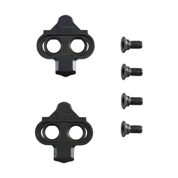 SM-SH51 Set placchette per modalità sgancio singola (paio) senza dado placchetta