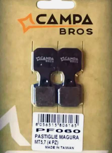 Pastiglie freno Campa Bros per Magura MT7 organiche