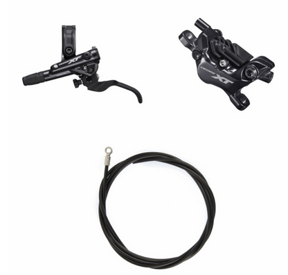 Kit freno Shimano DEORE XT BL-M8100 + BR-M8120 + tubo kit freno a disco