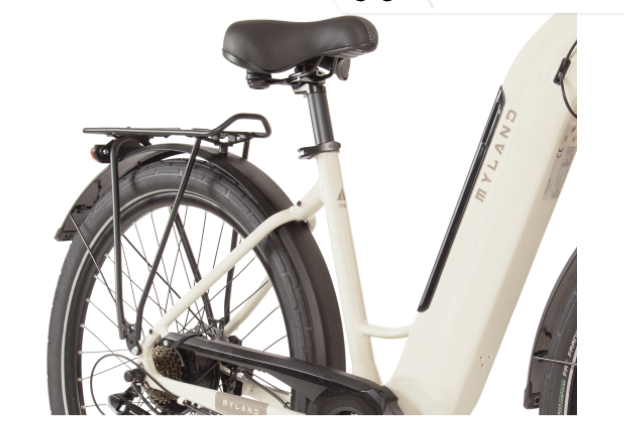 City e-bike Handy 27, Myland grigio 46