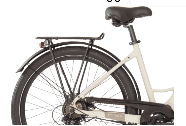 City e-bike Handy 27, Myland grigio 46
