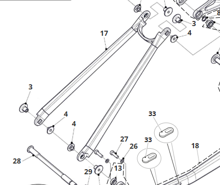 Puntone per Fantic XTF 1.5 Carbon MY21  (usato)