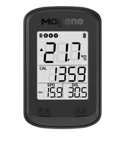 Ciclocomputer per ciclismo Magene C206 1,9" GPS