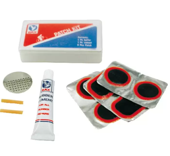 Kit riparazione camera d'aria CLASSICO con mastice e pezze