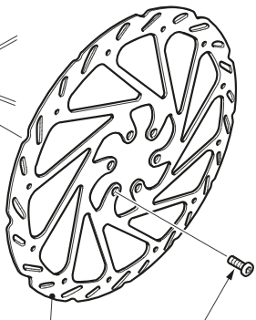 Disco freno 160mm SRAM Cleansweep