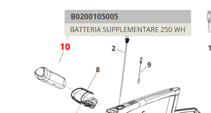 Range Extender Batteria Supplementare F.Moser E-Road FSA/Red