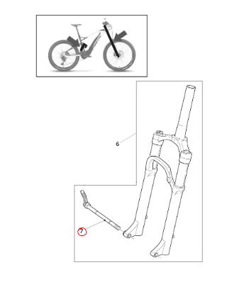 Perno passante RockShox Maxle Ultimate anteriore 15×110 Boost