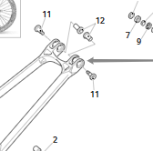 Vite puntone 16A per carro e‑bike Fantic nero