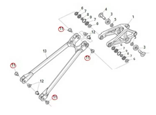 Vite puntone 16A per carro e‑bike Fantic nero
