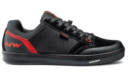 Scarpe ciclismo urbano/commuter Northwave Tribe nero-rosso