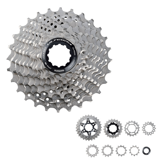 Cassetta Shimano CS-R8000 11V argento