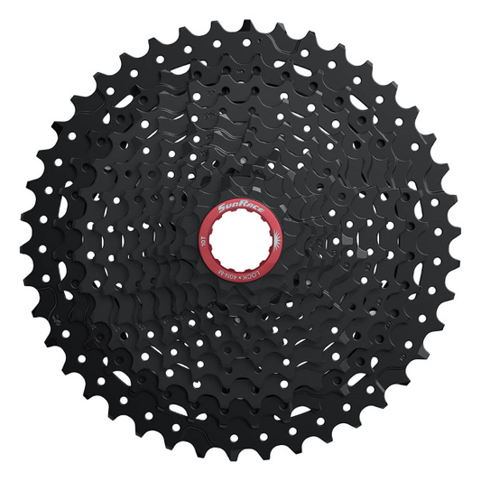 Cassetta pignoni SunRace LIGHT MX9 11V 10-46 nero comp. SRAM XD