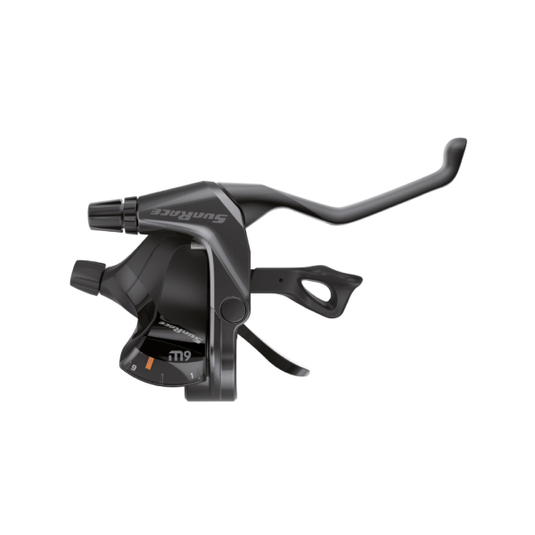Comando destro 9v M933 con display, collarino SunRace (compatibile Shimano)