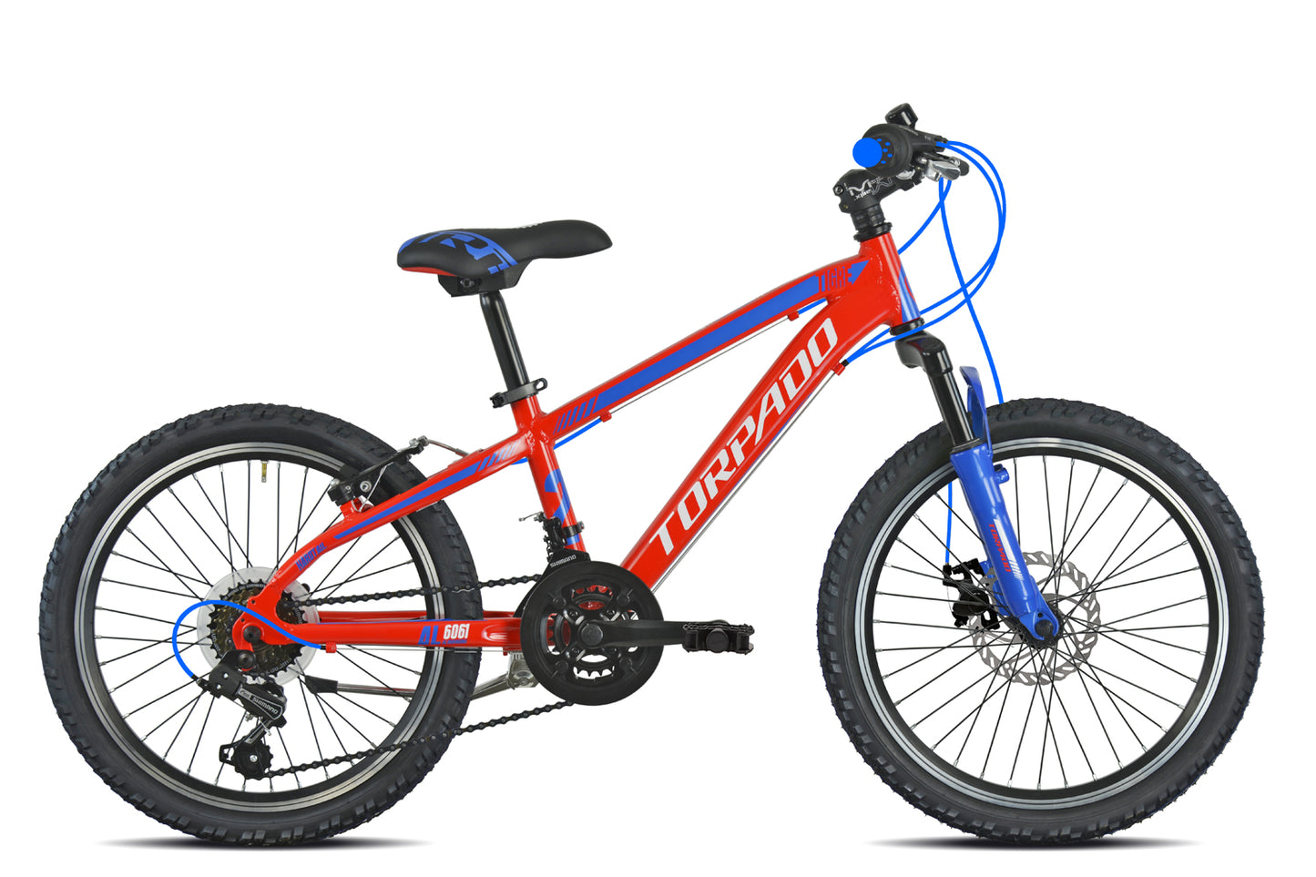 Torpado Tigre 20" blu rosso