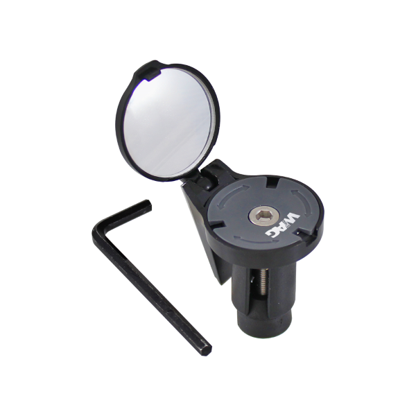 Specchietto WAG Round con Expander Nero