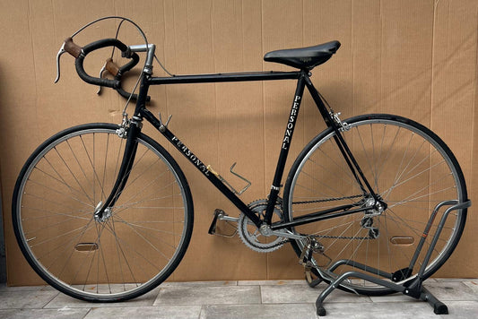 Bici da corsa vintage Personal nera