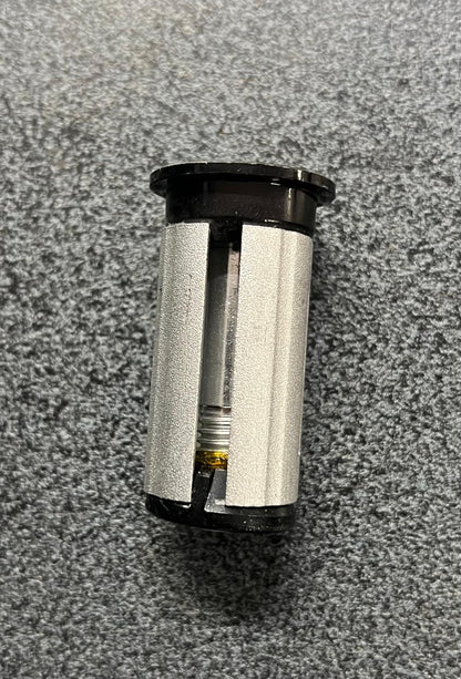 Tappo serie sterzo forcelle carbonio 28,6x23mm alluminio nero