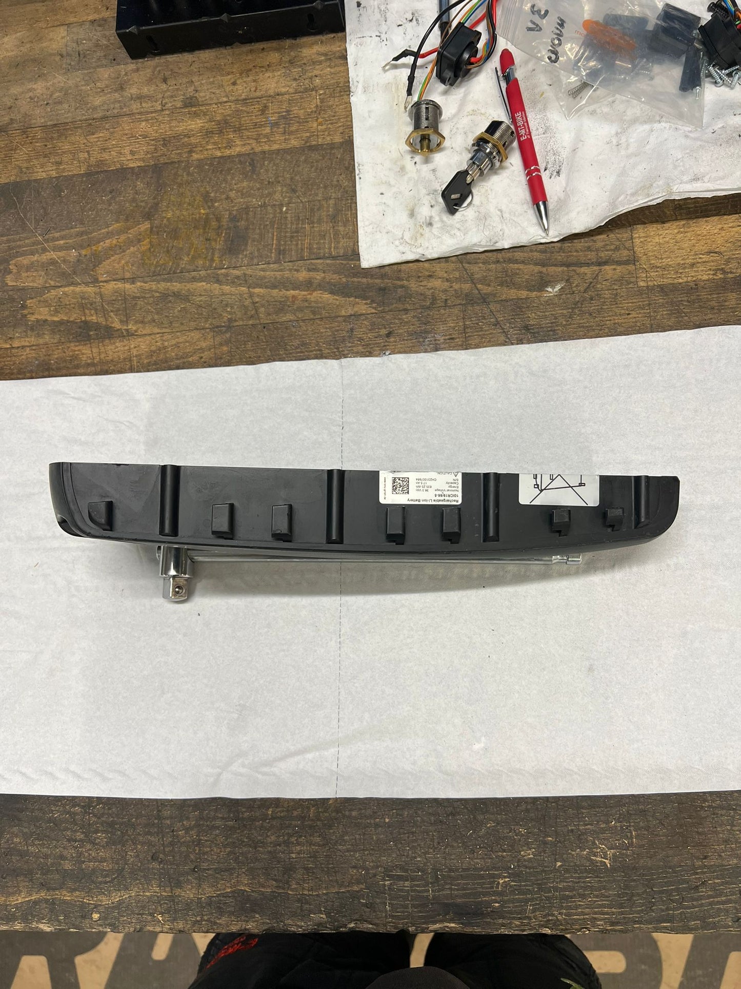 Cover batteria esterna 630Wh e 417Wh, Fantic (fino a MY2017)