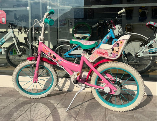 Bicicletta bimba Minnie rosa 16" (usato garantito)