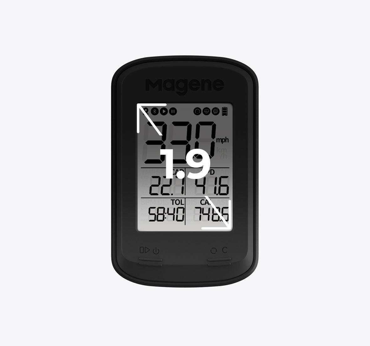 Magene C206 PRO ciclocomputer GPS