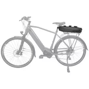 Borsa batteria e-bike M-WAVE Rough Ride B 7 litri nero